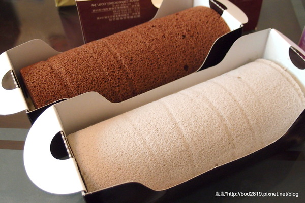 【宜蘭羅東】諾貝爾蛋糕店-巧克力&芋頭奶凍捲,團購名店