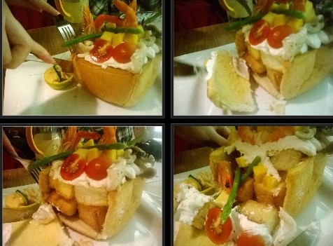 有幸福cafe:蜜糖吐司也能做成鹹ㄉ!!!有幸福cafe 有幸福cafe:蜜糖吐司也能做成鹹ㄉ!!!有幸福cafe