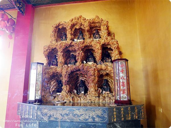 員林景點衡文宮十八羅漢1