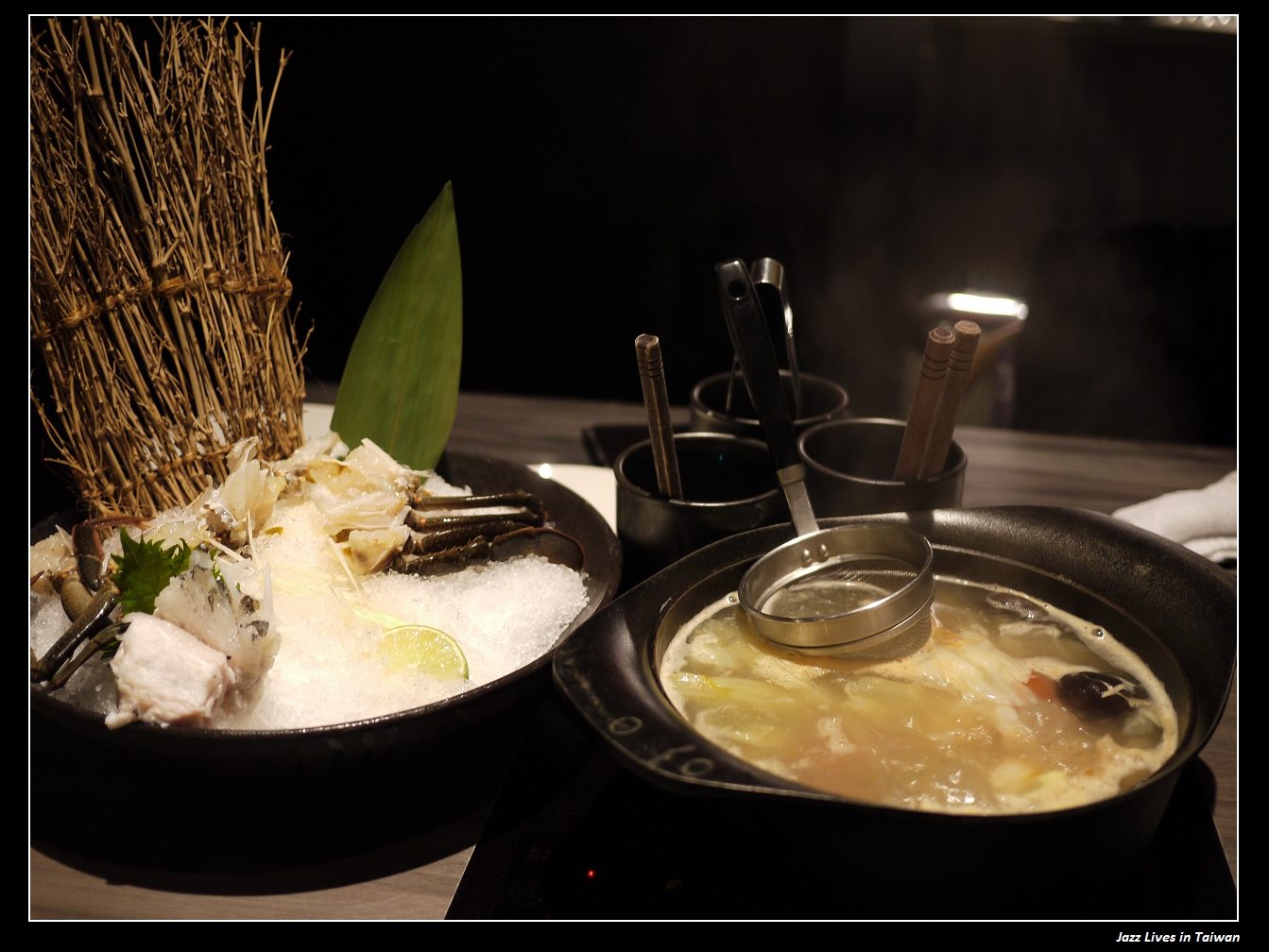[合‧shabu (合‧鍋物)] 海產鮮, 肉質優, 燈光美, 氣氛佳, 美食與約會兼具的好地方~