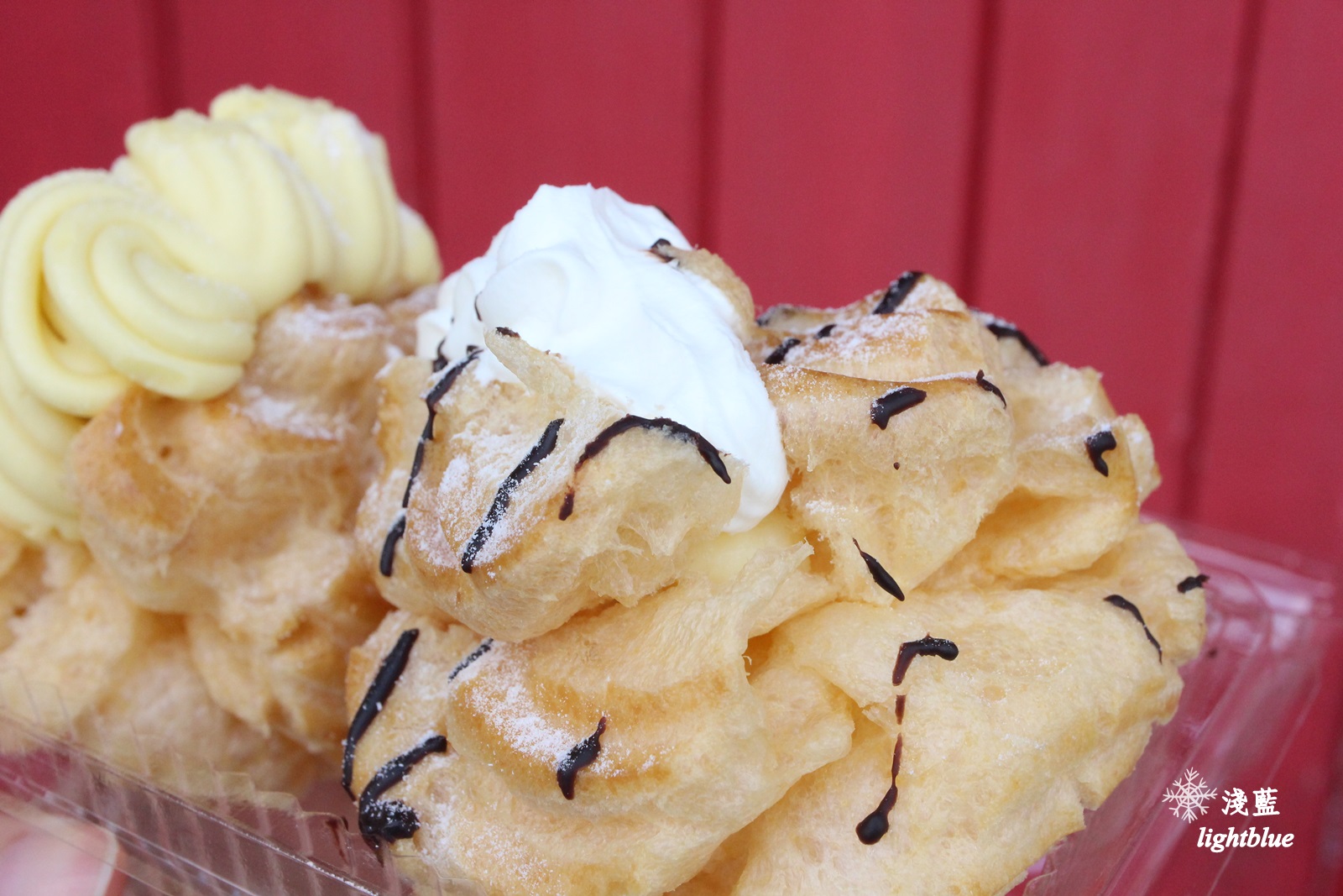 嘉義美食：淺藍 × 貓尾巴Cats tail～隨時都大排長龍的泡芙