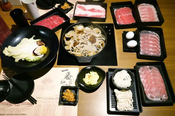 台北中正區日式吃到飽餐廳-台北車站一番地壽喜燒開封店,壽喜燒吃到飽台北,台北火車站附近美食聚餐餐廳(2025一番地菜單)