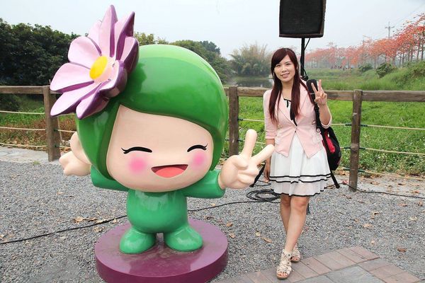 林初埤木棉花道：【台南景點】全球最美十五條花道~白河林初埤木棉花道