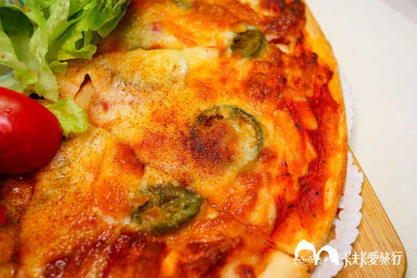 Oyami cafe：台北西門町下午茶-Oyami cafe｜龍蝦義大利麵霸氣登場夢幻甜點下午茶披薩