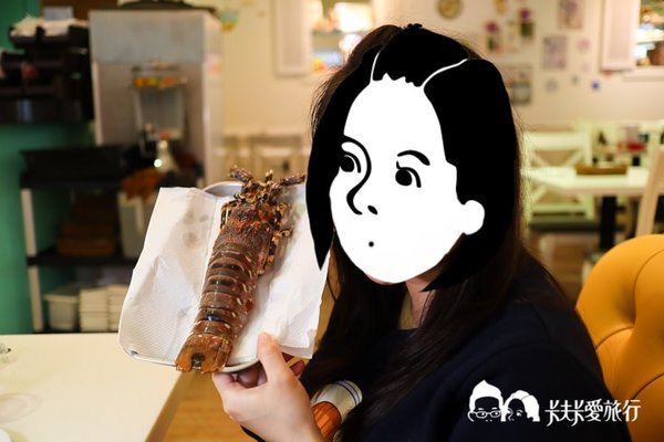 Oyami cafe：台北西門町下午茶-Oyami cafe｜龍蝦義大利麵霸氣登場夢幻甜點下午茶披薩