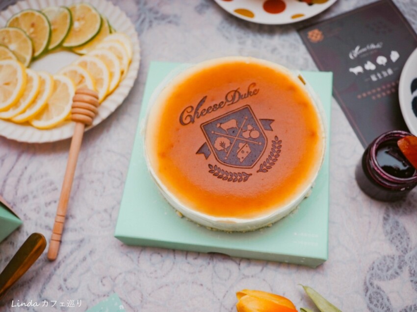 彌月禮盒推薦 ⟪ 起士公爵 ⟫ 蜜韻青檸乳酪蛋糕 / 北國藍莓乳酪蛋糕開箱|六吋繽紛彩盒