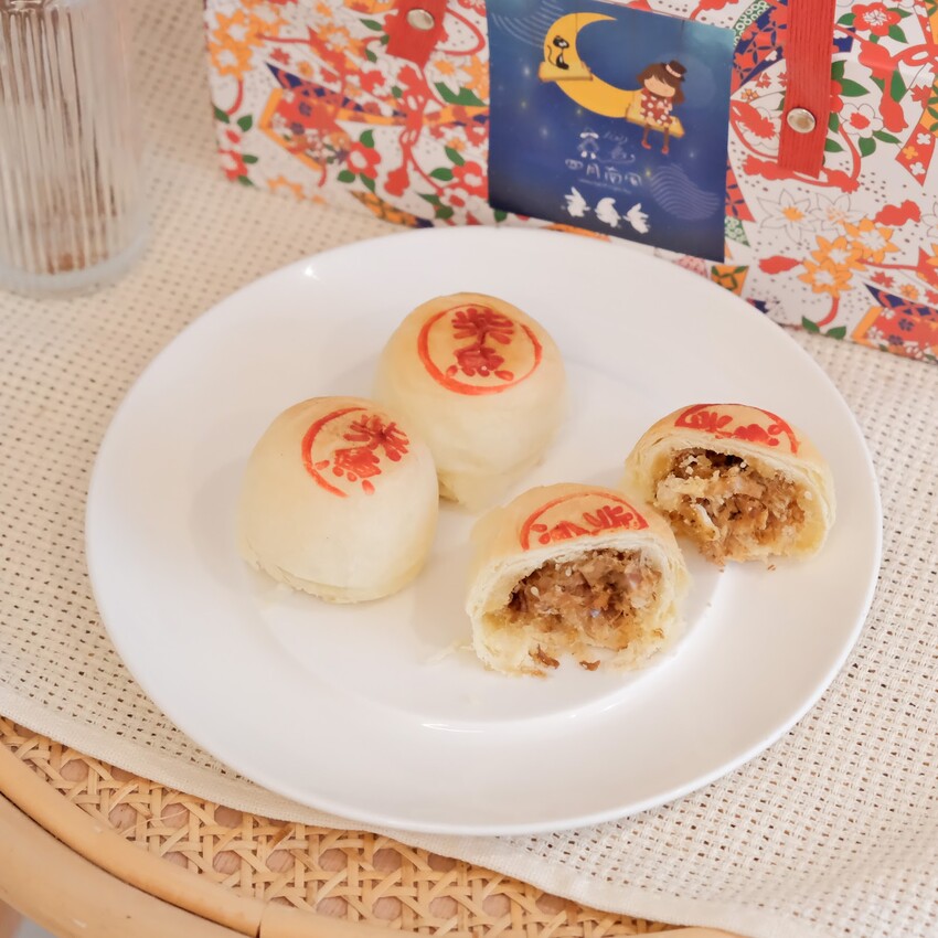 【中秋月餅推薦】台中四月南風～柴魚酥、雪月沙～台中必買伴手禮