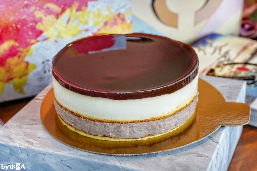 水晶芋泥奶酪蛋糕