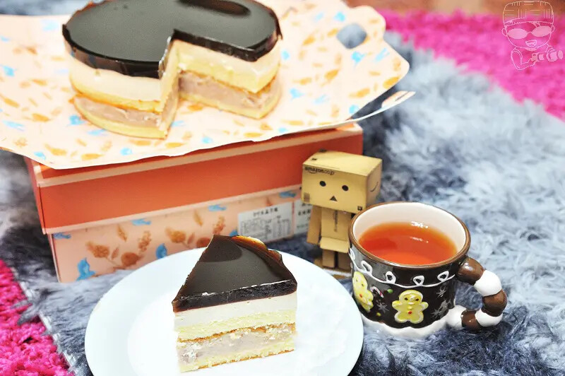 台中好吃蛋糕分享,【四月南風】水晶芋頭奶酪蛋糕,真材實料新鮮