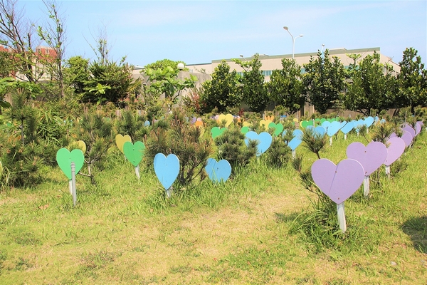 緞帶王觀光工廠：【彰化鹿港景點】緞帶王觀光工廠~夢幻七色彩虹步道，純白色搖椅彩色窗框、桃心拱門、老舊場景，真的是太好拍了啦