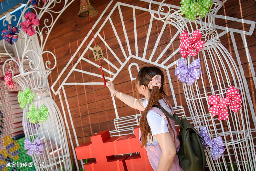 彰化鹿港景點》緞帶王 免門票觀光工廠 情侶約會必訪 超唯美的繽紛彩虹牆 - 滿分的旅遊札記