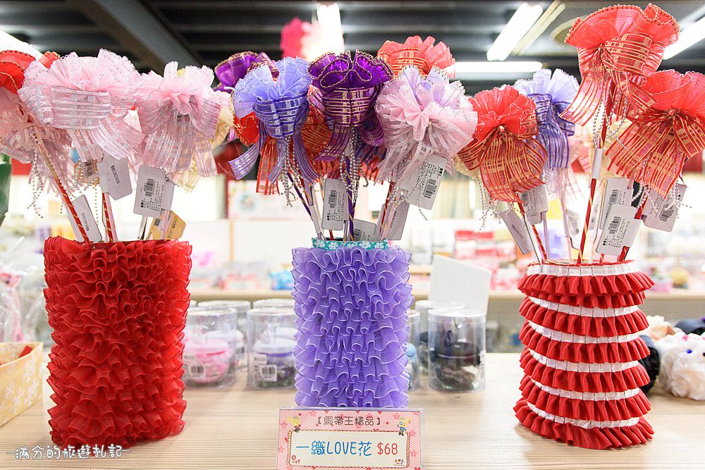 彰化鹿港景點》緞帶王 免門票觀光工廠 情侶約會必訪 超唯美的繽紛彩虹牆 - 滿分的旅遊札記