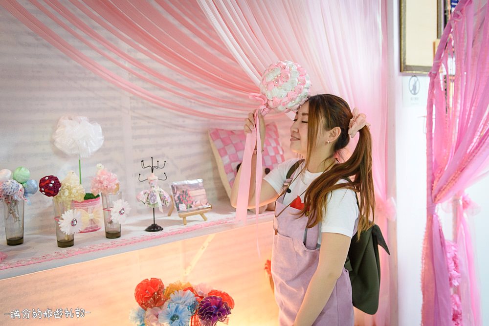 彰化鹿港景點》緞帶王 免門票觀光工廠 情侶約會必訪 超唯美的繽紛彩虹牆 - 滿分的旅遊札記