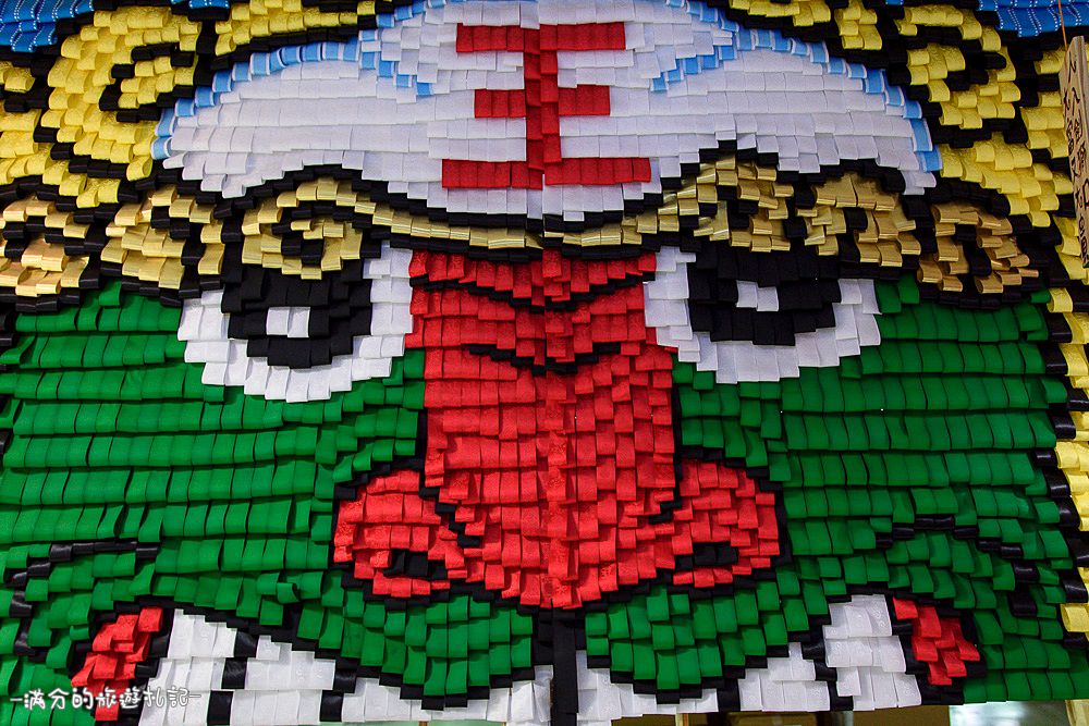 彰化鹿港景點》緞帶王 免門票觀光工廠 情侶約會必訪 超唯美的繽紛彩虹牆 - 滿分的旅遊札記