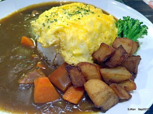 Japanese curry dishes booth at Department store, Taipei, Taiwan, SJKen, Sep 22, 2019