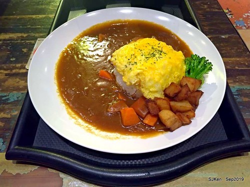 Japanese curry dishes booth at Department store, Taipei, Taiwan, SJKen, Sep 22, 2019