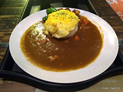 Japanese curry dishes booth at Department store, Taipei, Taiwan, SJKen, Sep 22, 2019