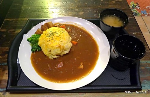 Japanese curry dishes booth at Department store, Taipei, Taiwan, SJKen, Sep 22, 2019