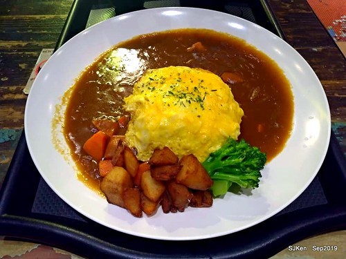 Japanese curry dishes booth at Department store, Taipei, Taiwan, SJKen, Sep 22, 2019