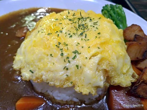 Japanese curry dishes booth at Department store, Taipei, Taiwan, SJKen, Sep 22, 2019