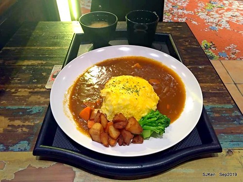 Japanese curry dishes booth at Department store, Taipei, Taiwan, SJKen, Sep 22, 2019