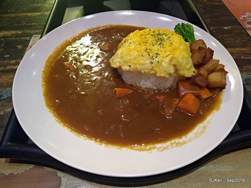 Japanese curry dishes booth at Department store, Taipei, Taiwan, SJKen, Sep 22, 2019
