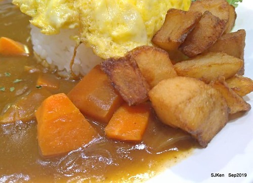 Japanese curry dishes booth at Department store, Taipei, Taiwan, SJKen, Sep 22, 2019