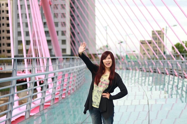 大坑情人橋：【台中景點】台中大坑情人橋-粉紅橋身勾出了我們的少女心好浪漫