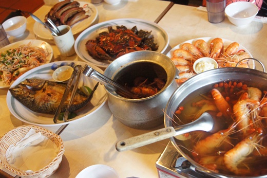 黃金海岸活蝦之家餐廳：新竹竹北美食活蝦餐廳推薦～熱門消夜聚餐料理