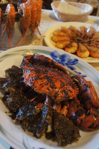 黃金海岸活蝦之家餐廳：新竹海鮮餐廳現撈現煮的活蝦料理真的是啵棒!