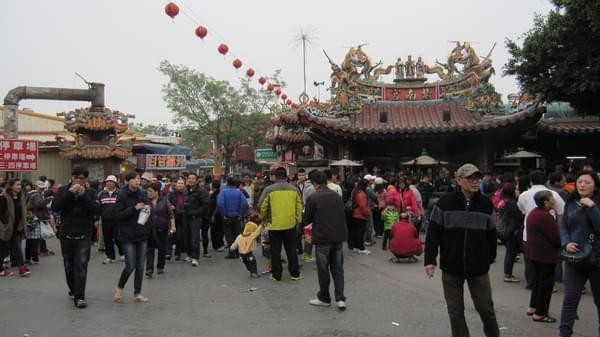 集集火車站：集集火車站-》紫南宮-》武昌宮之旅