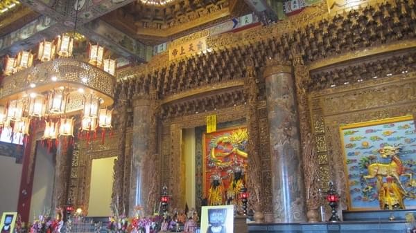 集集火車站：集集火車站-》紫南宮-》武昌宮之旅