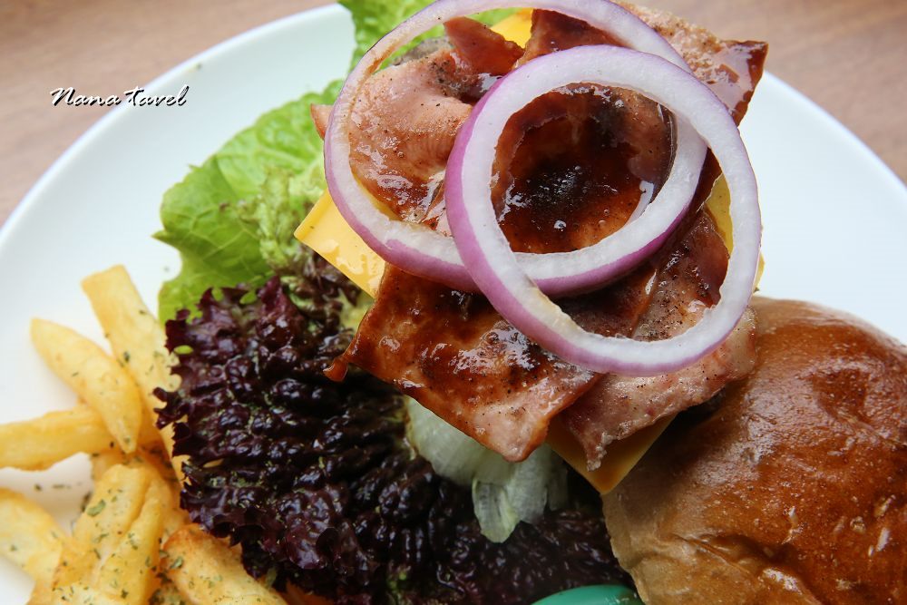 台中森cabie。堅持手作健康美味台中早午餐,自家農場種植有機蔬菜,大推火山野牛培根堡 - Nana愛旅行札記