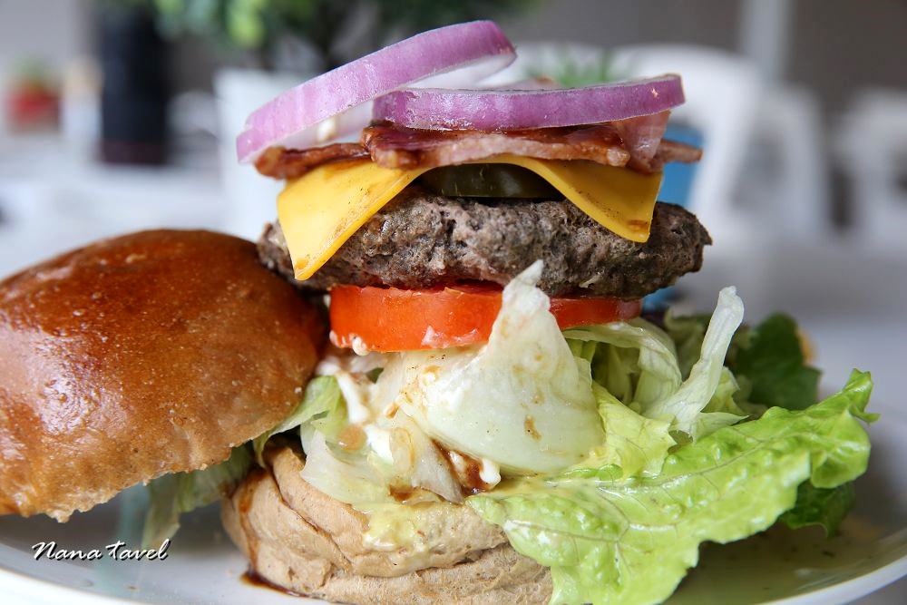 台中森cabie。堅持手作健康美味台中早午餐,自家農場種植有機蔬菜,大推火山野牛培根堡 - Nana愛旅行札記