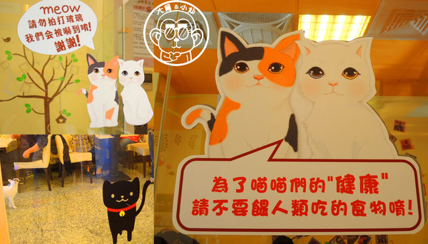 野喵中途咖啡:呷飽祙【新北三重・野喵中途咖啡】喵星人左擁右抱用餐 野喵中途咖啡:呷飽祙【新北三重・野喵中途咖啡】喵星人左擁右抱用餐