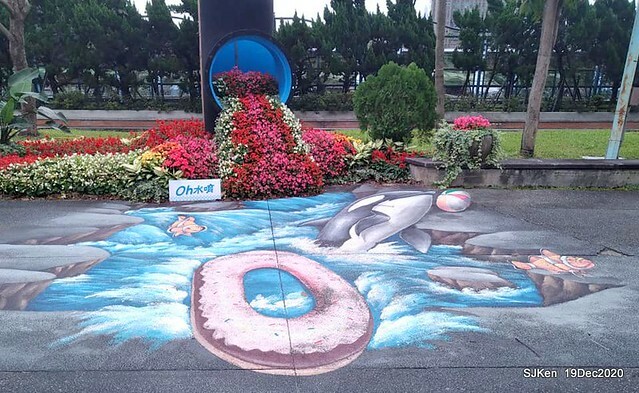 「安平虎鯨家族」(Killer Whale art exhibition) at 「台北自來水園區」(Taipei Water Park, Dec 19, 2020, SJKen