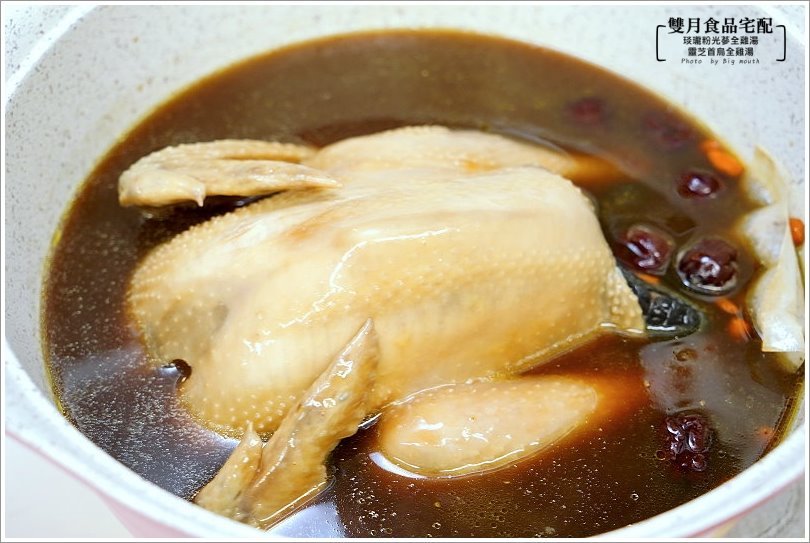 【宅配】雙月食品社．靈芝白首烏全土雞湯、琰瓏粉光蔘全土雞湯，米其林美味宅配到家!