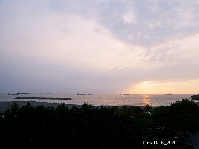 2020,Feb│旗津沙灘道酒店 In Young Hotel│走吧高雄住哪裡：高雄海景飯店 旗津度假住宿 看海發呆放鬆去