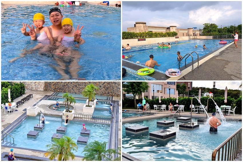 【台中住宿】清新溫泉飯店．房內湯屋+絕美夜景，親子度假好地方!