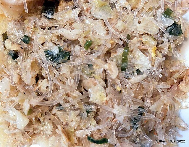 「江蘇菜盒店」(Fried leek & cabbagedumplings and Tofu roll store), Taipei, Taiwan, SJKen, Jan 18, 2022.