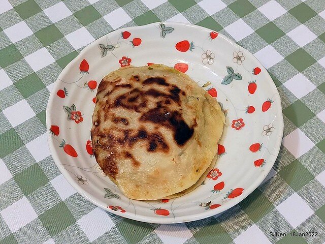 「江蘇菜盒店」(Fried leek & cabbagedumplings and Tofu roll store), Taipei, Taiwan, SJKen, Jan 18, 2022.