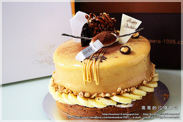 歐貝拉(總店)：【高雄】新興區。歐貝拉洋果子專門店《生日蛋糕：曼巴》