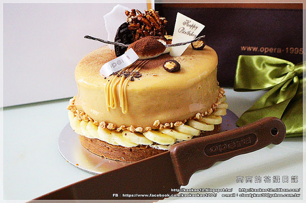 歐貝拉(總店)：【高雄】新興區。歐貝拉洋果子專門店《生日蛋糕：曼巴》