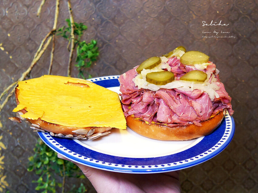 台北文青風餐廳信義區四四南村美食101附近餐廳好丘貝果可外帶 (1)