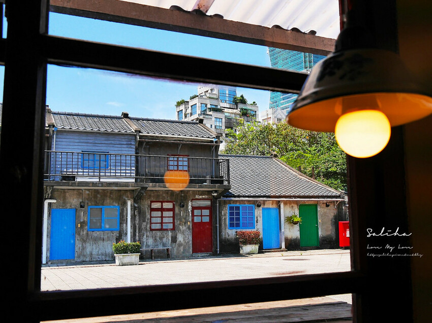 台北聚餐推薦氣氛好復古風餐廳信義區四四南村美食餐廳好丘貝果沙拉咖啡下午茶 (4)