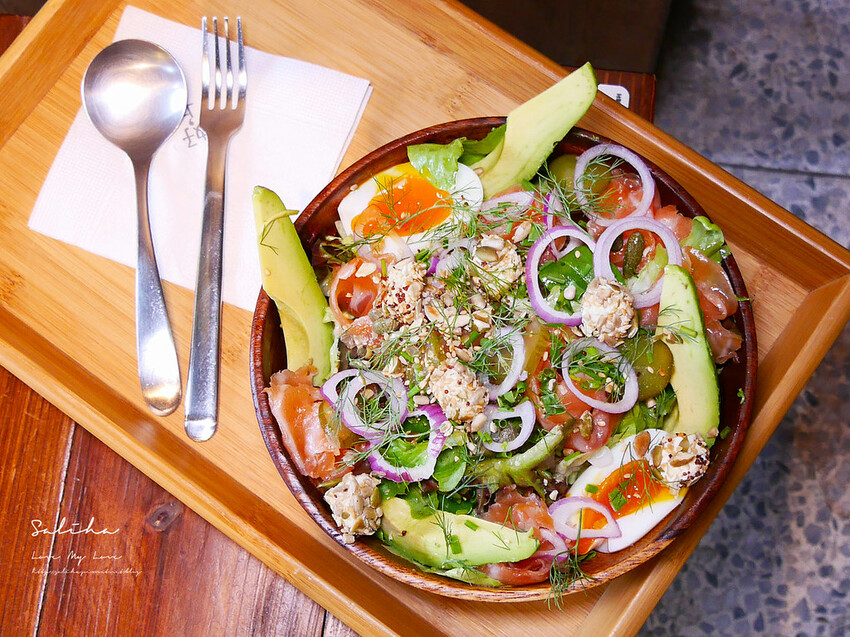 台北文青風餐廳信義區四四南村美食101附近餐廳好丘貝果可外帶 (6)