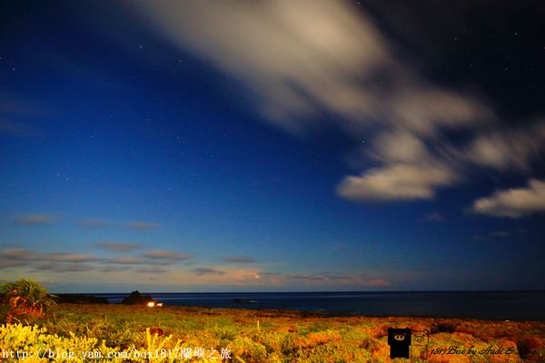 【跳島。蘭嶼】夜拍舊燈塔。蘭嶼舊燈塔夜景。星空