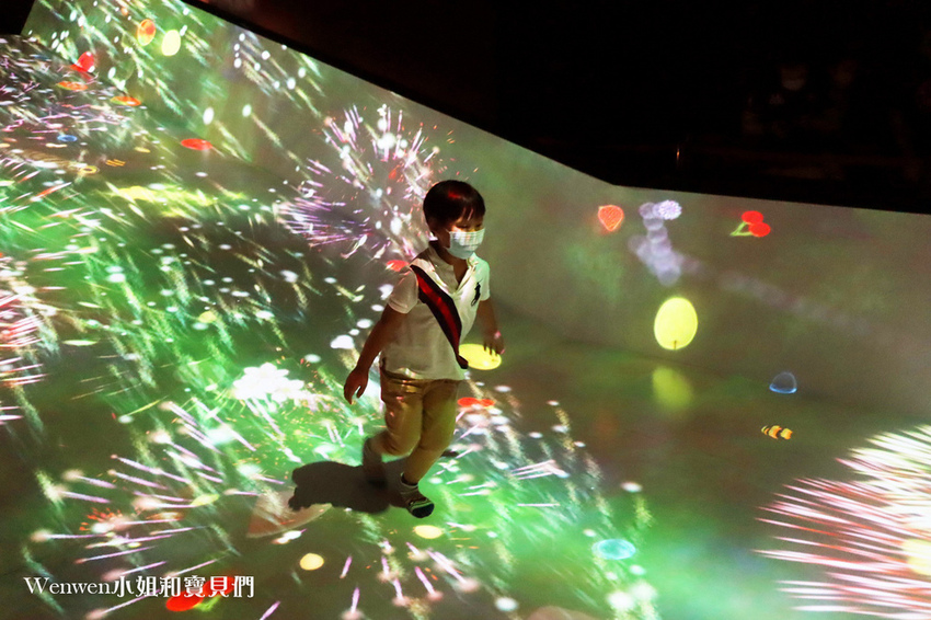 2021-2022台北展覽teamLab台灣 未來遊樂園與花共生的動物們 (25).JPG