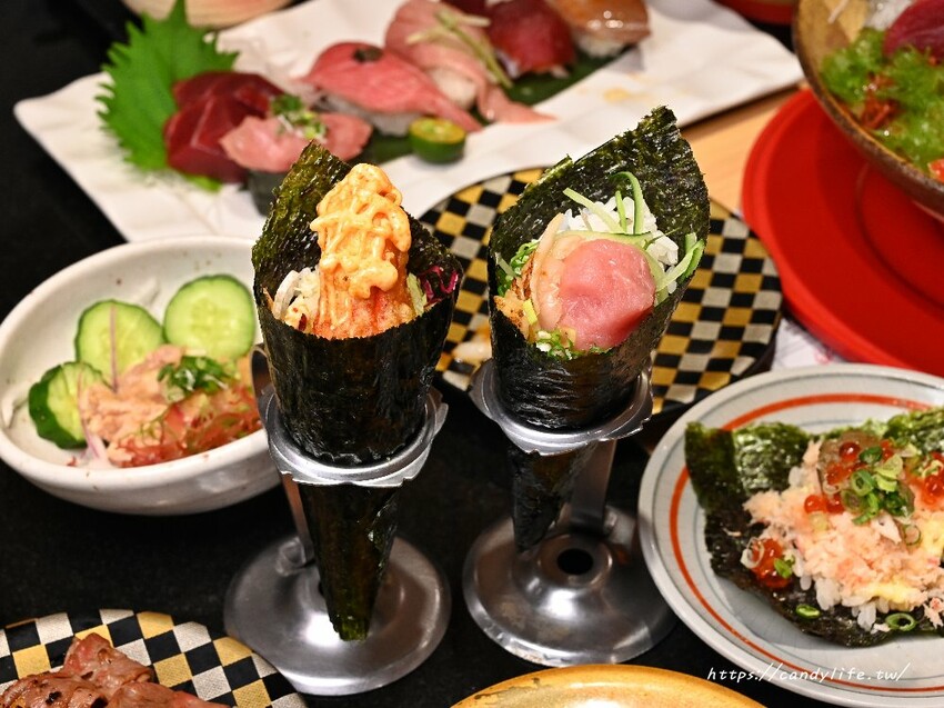 大漁壽司|台中人氣老字號全新改裝,自動輸送帶吸睛登場,夏季限定新品搶先開吃! - 糖糖's 享食生活