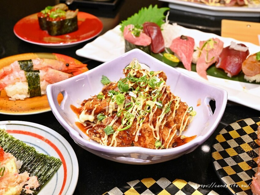 大漁壽司|台中人氣老字號全新改裝,自動輸送帶吸睛登場,夏季限定新品搶先開吃! - 糖糖's 享食生活